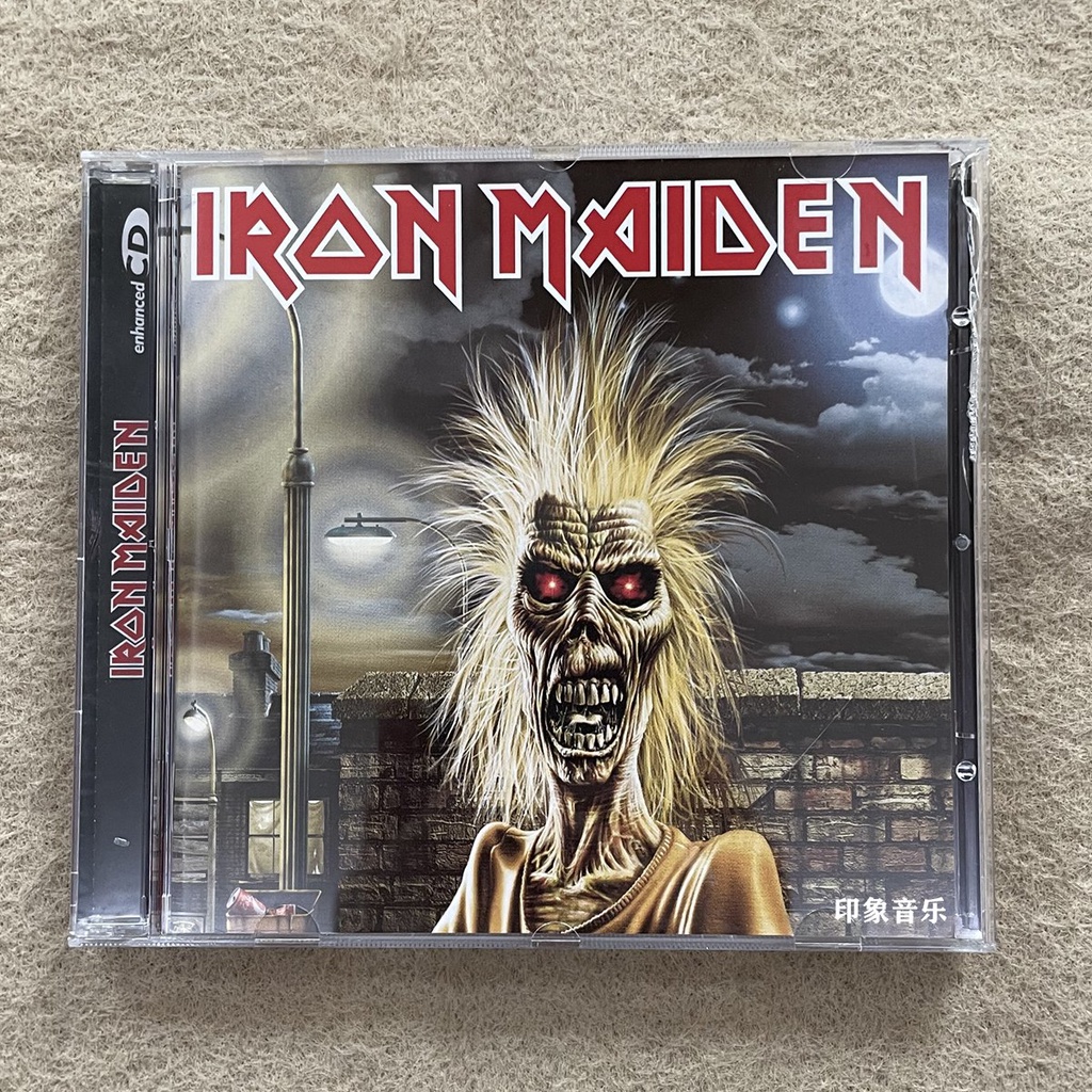 แผ่น-cd-อัลบั้ม-iron-maiden-iron-maiden-iron-maiden-ของแท้-สไตล์ร็อคคลาสสิก