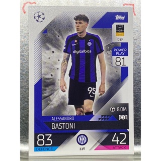 การ์ดนักฟุตบอล 2022/23 Alessandro Bastoni การ์ดสะสม FC Internazionale milano การ์ดนักเตะ อินเตอร์มิลาน inter milan