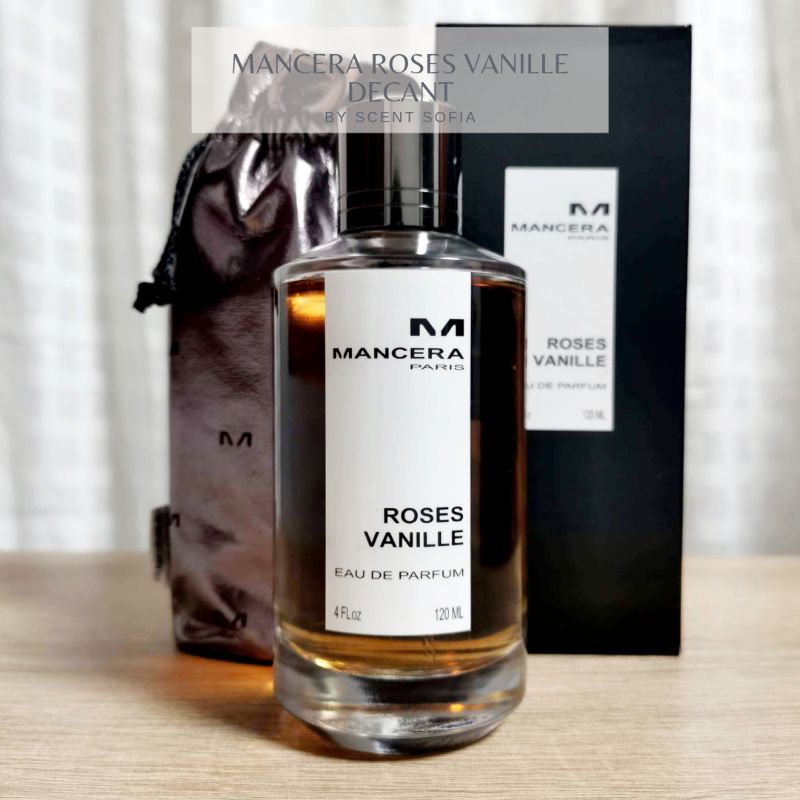 MANCERA ROSES VANILLE นําหอมแท้แบ่งขาย | Shopee Thailand