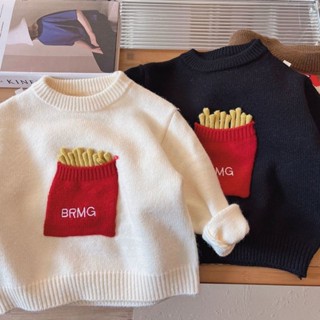 🍟เสื้อกันหนาว  ลายการ์ตูน น่ารัก สำหรับเด็กผู้ชาย เด็กผู้หญิง