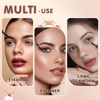 ภาพขนาดย่อของภาพหน้าปกสินค้าBANXEER Eyebrow Gel Cream Waterproof Brow Pencil Long-lasting Eyebrow Stamp Dual Use For Eyes Makeup Cosmetics จากร้าน banxeer_officialstore บน Shopee ภาพที่ 5