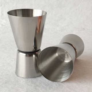 【AG】Stainless Steel Double Jigger Shot Glass Cocktail Bartender Mixer Measuring Cup