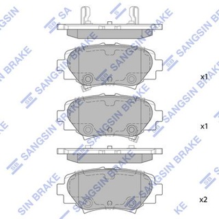 ผ้าดิสเบรคหลัง MAZDA MAZDA 3 BM BN 1.5 1.6 2.0 2.2 2.5 SKYACTIV 2014- HI-Q