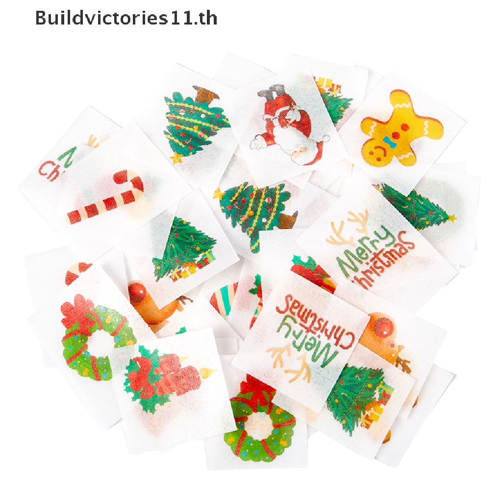 buildvictories11-สติกเกอร์กระดาษ-ลายการ์ตูนซาลาเปา-กินได้-สําหรับติดตกแต่งเบเกอรี่-42-ชิ้น