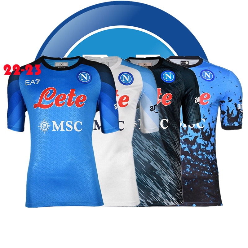 เสื้อกีฬาแขนสั้น-ลายทีมชาติฟุตบอล-napoli-2022-23-ชุดเหย้า