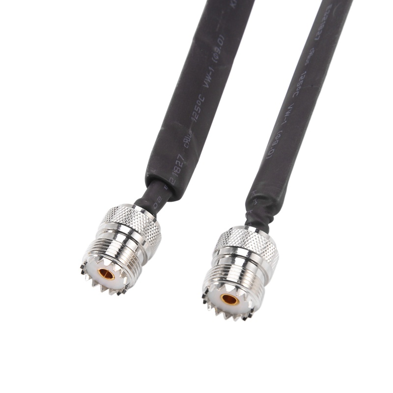 สายเคเบิลโคแอ็กเชียล-rf-so239-uhf-ตัวเมีย-เป็น-uhf-ตัวเมีย-50-โอห์ม