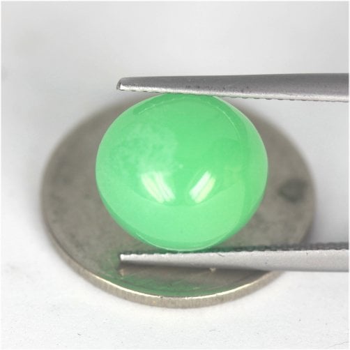 พลอยหลังเบี้ยคริสโซเพลส-chrysoprase-นน7-50กะรัต