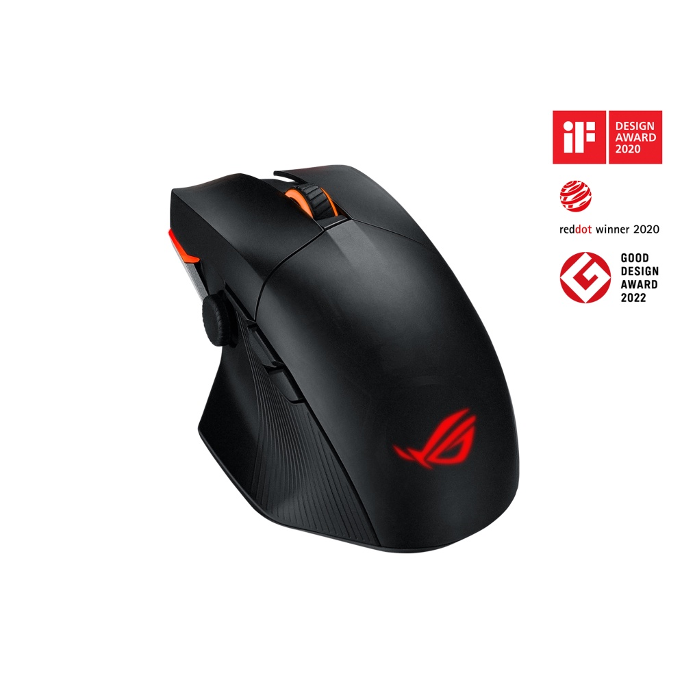 ASUS P708 ROG Chakram X Origin Wireless RGB Gaming Mouse (36000 DPI, RF ...