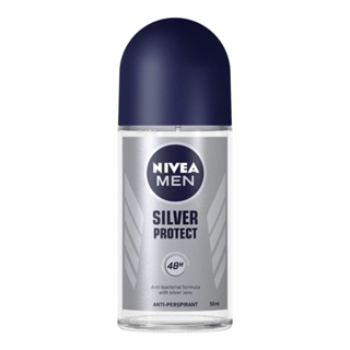 ภาพหน้าปกสินค้าSuperSale63 50 ML นีเวีย NIVEA นีเวียโรลออนชาย ลูกกลิ้งนีเวีย 50 ML สูตร Silver Protect ที่เกี่ยวข้อง