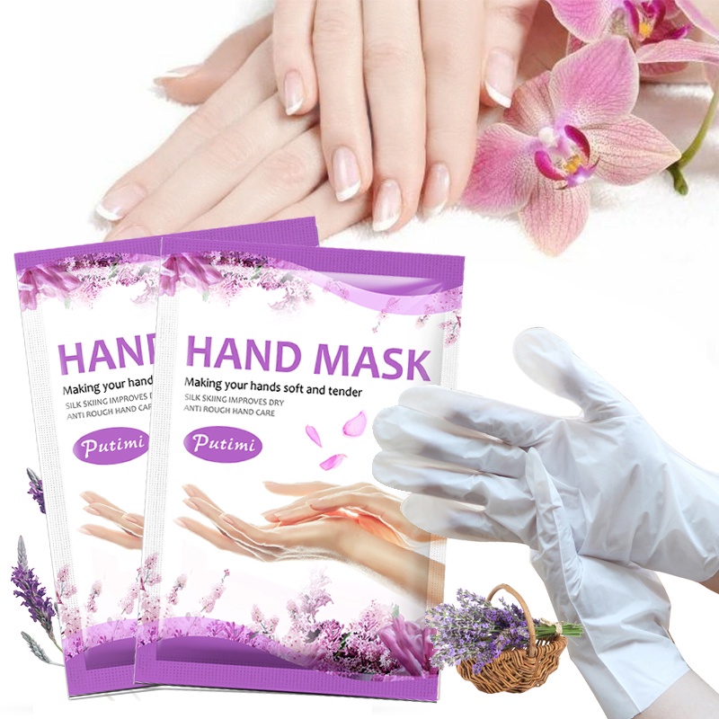 putimi-10packs-lavender-hand-mask-hand-care-whitening-nourish-hand-essence-anti-drying-smooth-hand-mask-moisturizing-spa