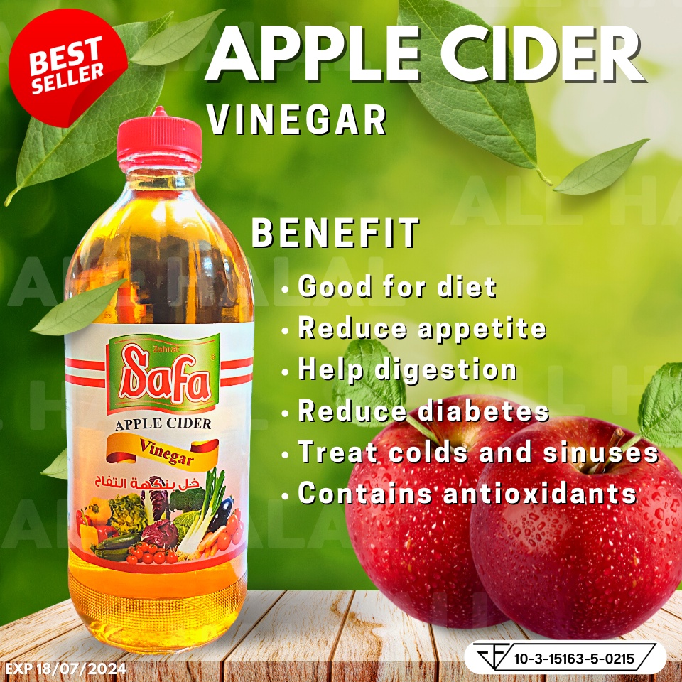 apple-cider-vinegar-acv-น้ำส้มแอปเปิลไซเดอร์-ลดเบาหวาน-ลดน้ำหนัก-ลดความอยากอาหาร-ช่วยระบบย่อยอาหาร-473ml