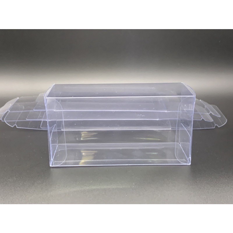 กล่องพลาสติกใส-pvc-แบบเหลี่ยม-กล่องพับใส-กล่องใส่ของชำร่วย-ของสะสม