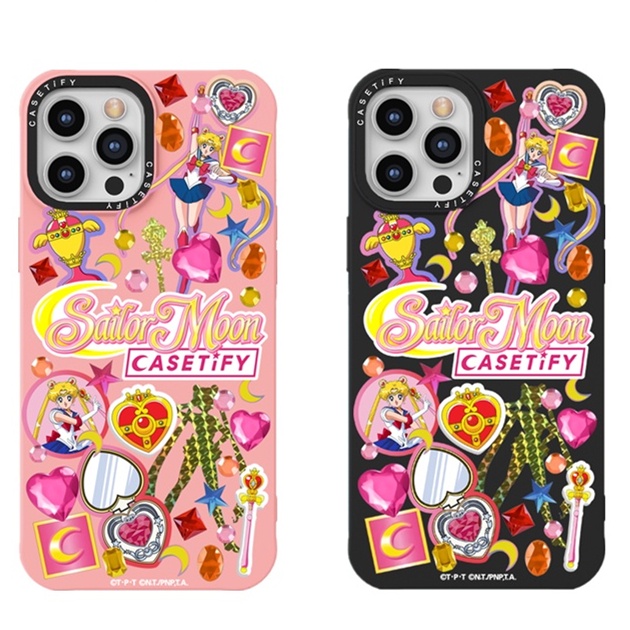 Casetify Sailor Moon เคสโทรศัพท์ ซิลิโคน TPU ลายการ์ตูนเซเลอร์มูน สี