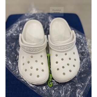 Crocs Classic White พื้นบาง พร้อมส่ง