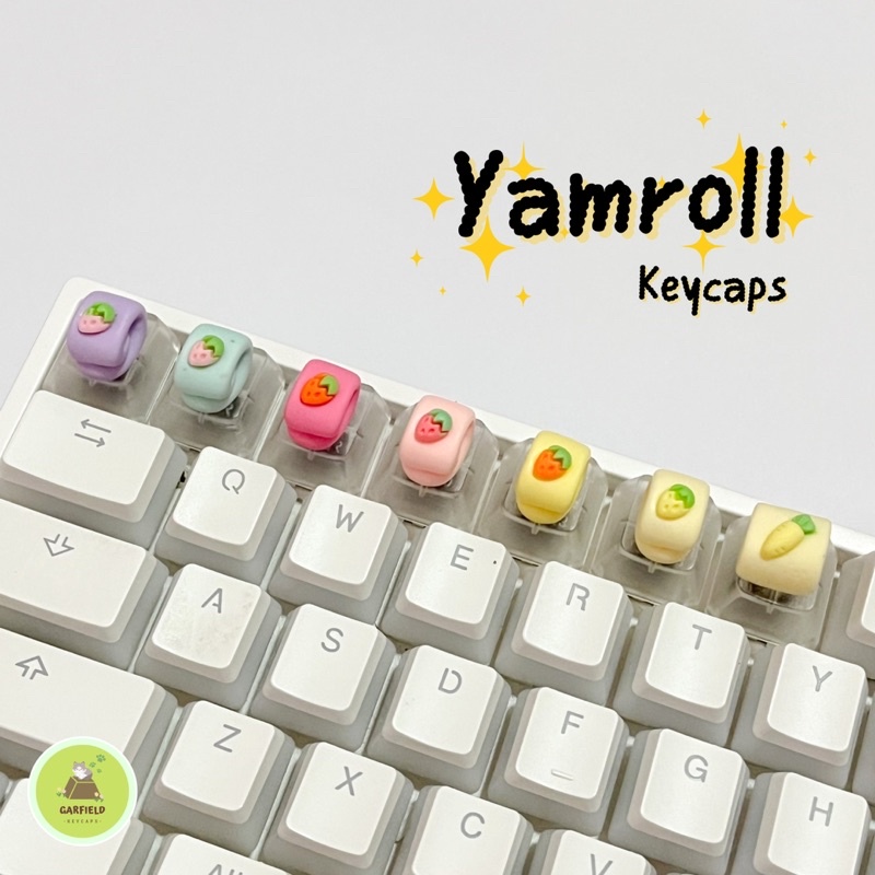 Yamroll Keycaps คีย์แคป/ปุ่มแต่งคีย์บอร์ด | Shopee Thailand
