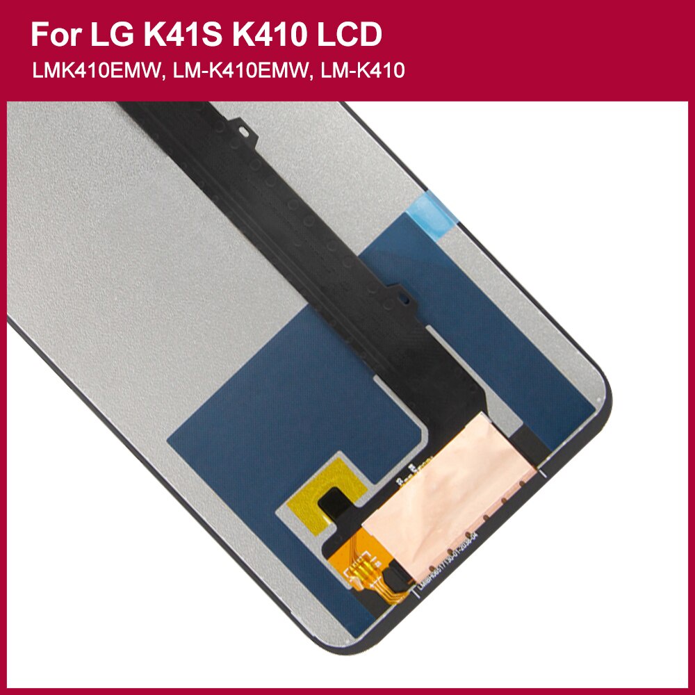 6-55-amp-quot-อะไหล่หน้าจอสัมผัส-lcd-พร้อมกรอบ-แบบเปลี่ยน-สําหรับ-lg-k41s-lg-k41s-k410