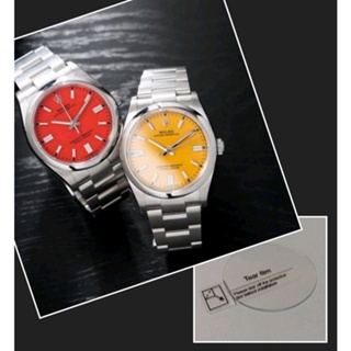 ( ส่งฟรี ประกัน3ปี ) ฟิลม์กระจกกันรอย STC (Sapphiretech Coating) for Rolex OP 36mm OYSTER PERPETUAL