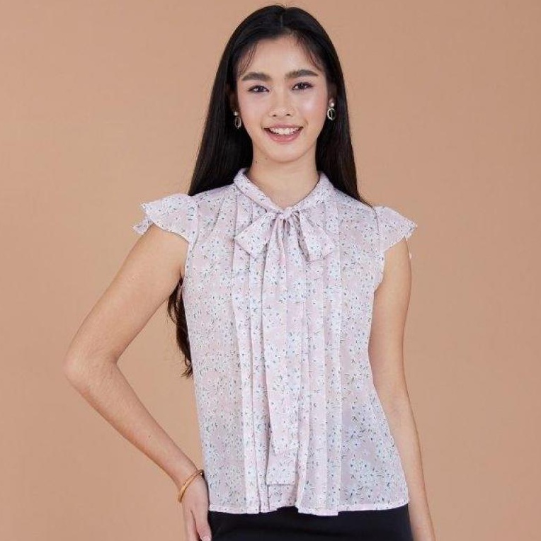 jousse-เสื้อแขนกุด-blouse-เสื้อผู้หญิง-สีชมพู-พิมพ์ลายดอกไม้สุดหวาน-แต่งระบาย-ju1tlp