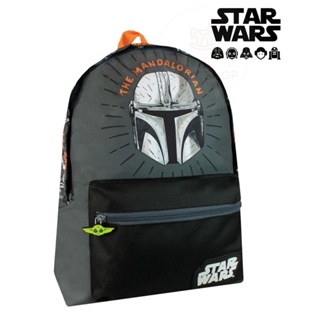 🌟พร้อมส่ง🌟 กระเป๋าเป้สะพายหลังสำหรับเด็ก Character UK Star Wars Mandalorian Backpack