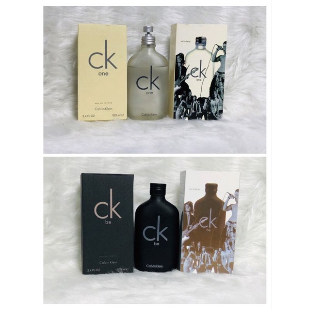 ภาพหน้าปกสินค้าCK one/CK be 100ml เกรดสิงคโปร์ จากร้าน tippawanwichai บน Shopee