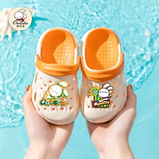 รองเท้าแตะ Crocs ลายการ์ตูนน่ารัก น้ําหนักเบา เหมาะกับฤดูใบไม้ผลิ และฤดูร้อน สําหรับเด็กผู้ชาย และเด็กผู้หญิง