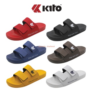 สินค้า 🥇🥇🥇 ถูกที่สุด!! Kito Move รุ่น AH61 🔥Hot Item🔥 🎉 แท้100% ส่งพร้อมกล่องทุกคุ่ รองเท้าแตะลำลองชาย-หญิง  ไซส์ 36-43