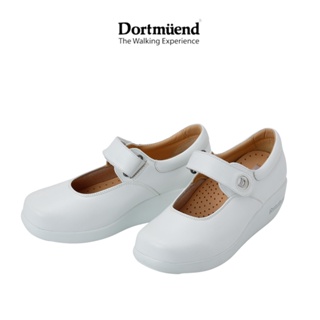 Dortmuend ProSeries JS903 002-000 White รองเท้าสุขภาพ รองเท้าหมอและพยาบาล สำหรับผู้ที่ยืน-เดินนาน