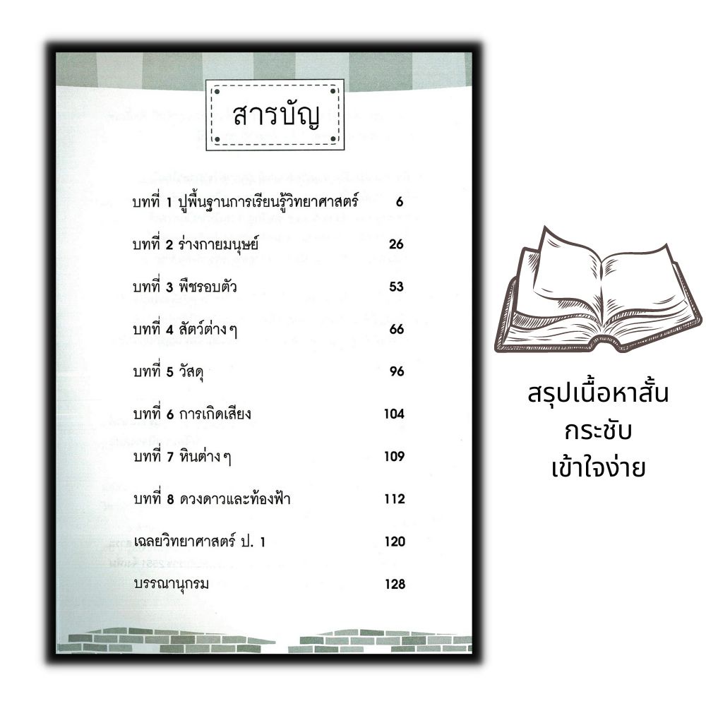 หนังสือ-กิจกรรมเสริมเพิ่มความเก่ง-ตามหลักสูตรรายวิชาวิทยาศาสตร์-ป-1-การศึกษาและการสอน