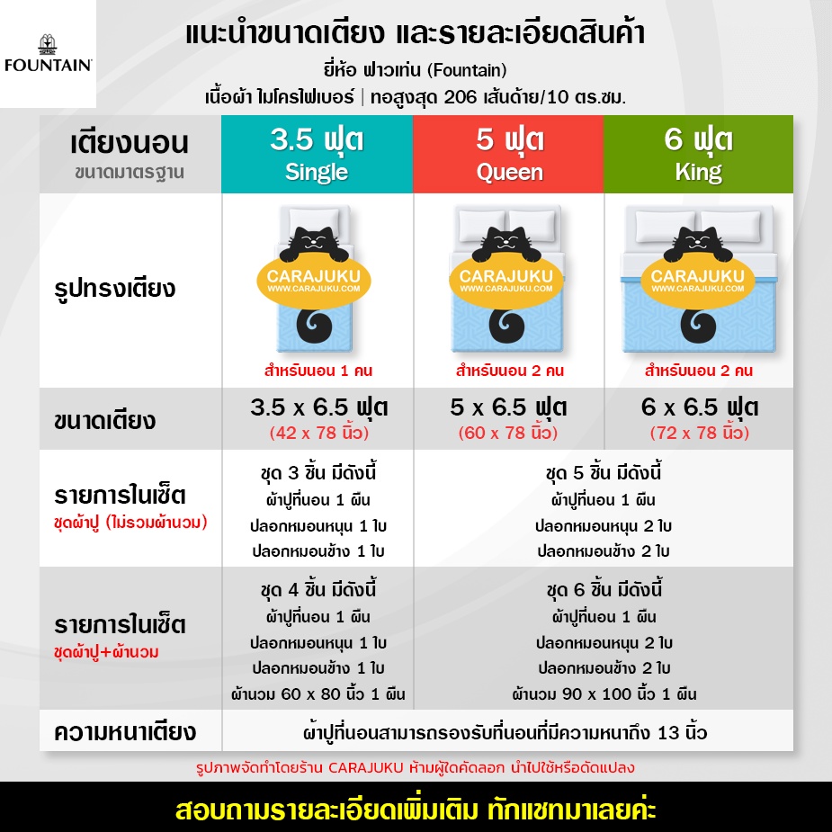 9-ลาย-fountain-ชุดผ้าปูที่นอน-ริลัคคุมะ-rilakkuma-total-ฟาวเท่น-ชุดเครื่องนอน-ผ้าปู-ผ้าปูเตียง-ผ้านวม-หมีคุมะ-kuma