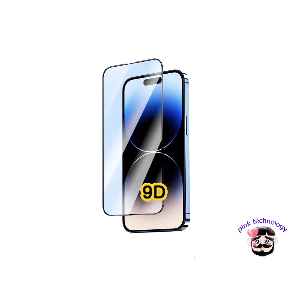 ภาพสินค้าฟิล์มกระจก สำหรับ iPhone แบบเต็มจอ 9D รุ่นใหม่ 15Promax 15pro14Pro Max 14 Pro/14/13 Pro/12 Pro Max/12/11/XR/7 Plus จากร้าน ccccchen_7 บน Shopee ภาพที่ 1