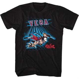 Vega Street Fighter T-Shirt เสื้อแฟชั่นผญ2022 อื่นๆ เสื้อยืดผู้ชาย เสื้อคู่รัก