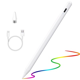 ใหม่ ปากกาสไตลัส สัมผัสหน้าจอได้ ชาร์จซ้ําได้ สําหรับ iPad iPad Pro Mini Air iPhone ios Android คอมพิวเตอร์ แท็บเล็ต