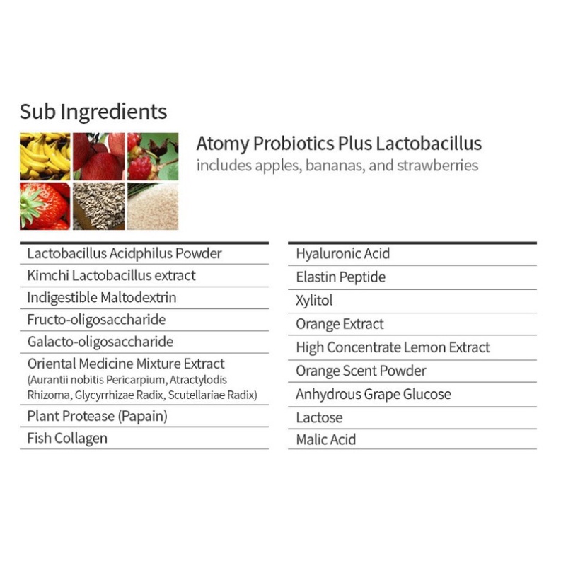 ภาพสินค้า️ โปรไบโอติกส์ (Atomy Probiotics) เป็นโรคท้องร่วงหรือท้องผูก ซึ่งรู้สึกอึดอัดกับแก๊สที่เกิดขึ้นบ่อยๆ จากร้าน mummur.th บน Shopee ภาพที่ 4