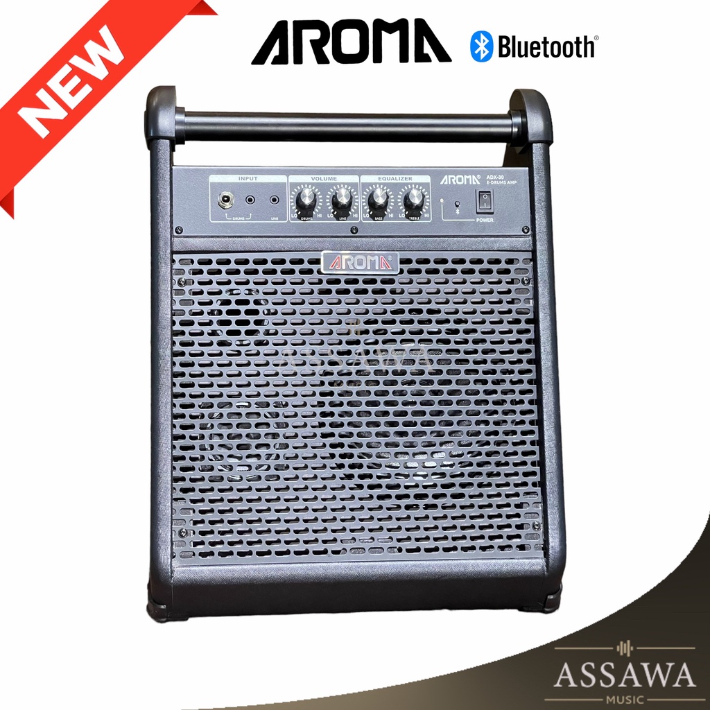 aroma-ลำโพงกลองไฟฟ้า-adx-30-bt-มีบูลทูธ-ตู้แอมป์กลอง-แอมป์กลอง-amplifier-adx30-30w-amp-ลำโพง-แอมป์-adx-30-bt-bluetooth