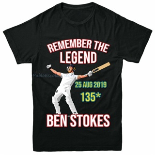 เสื้อแฟชั่นผญ2022 อื่นๆ - เสื้อยืด Ben Stokes, Remeber The Legend คริกเก็ตเตอร์สําหรับผู้ใหญ่ &amp;เสื้