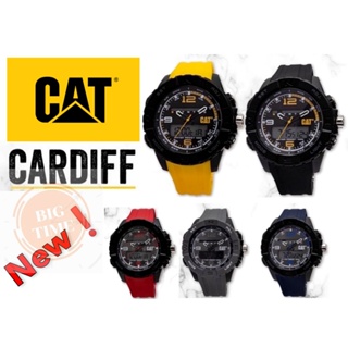 นาฬิกาข้อมือผู้ชาย CAT นาฬิกาข้อมือ Caterpillar นาฬิการุ่น CARDIFF ของแท้ กันน้ำ