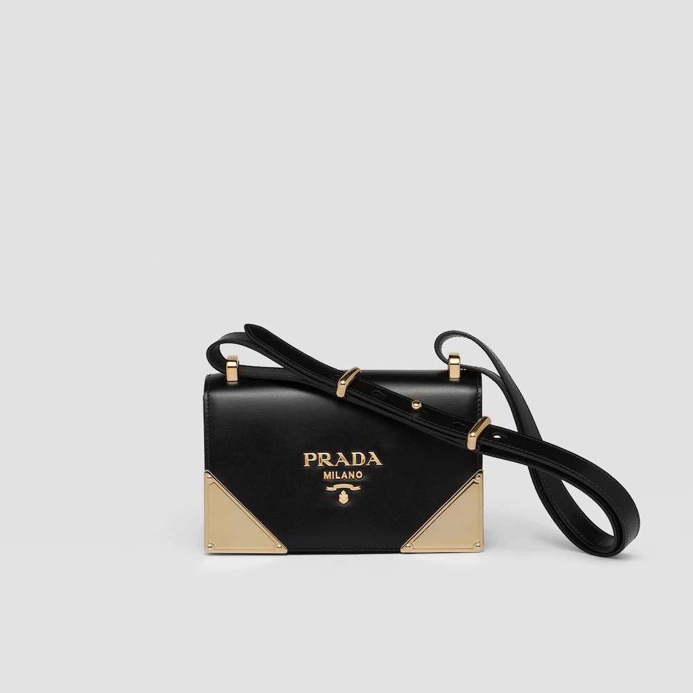 prada-ปราด้า-กระเป๋าสะพายข้างหนัง-แบบใหม่ล่าสุด-ตัวแทนรับซื้อของแท้-กระเป๋าสะพายข้างผู้หญิง