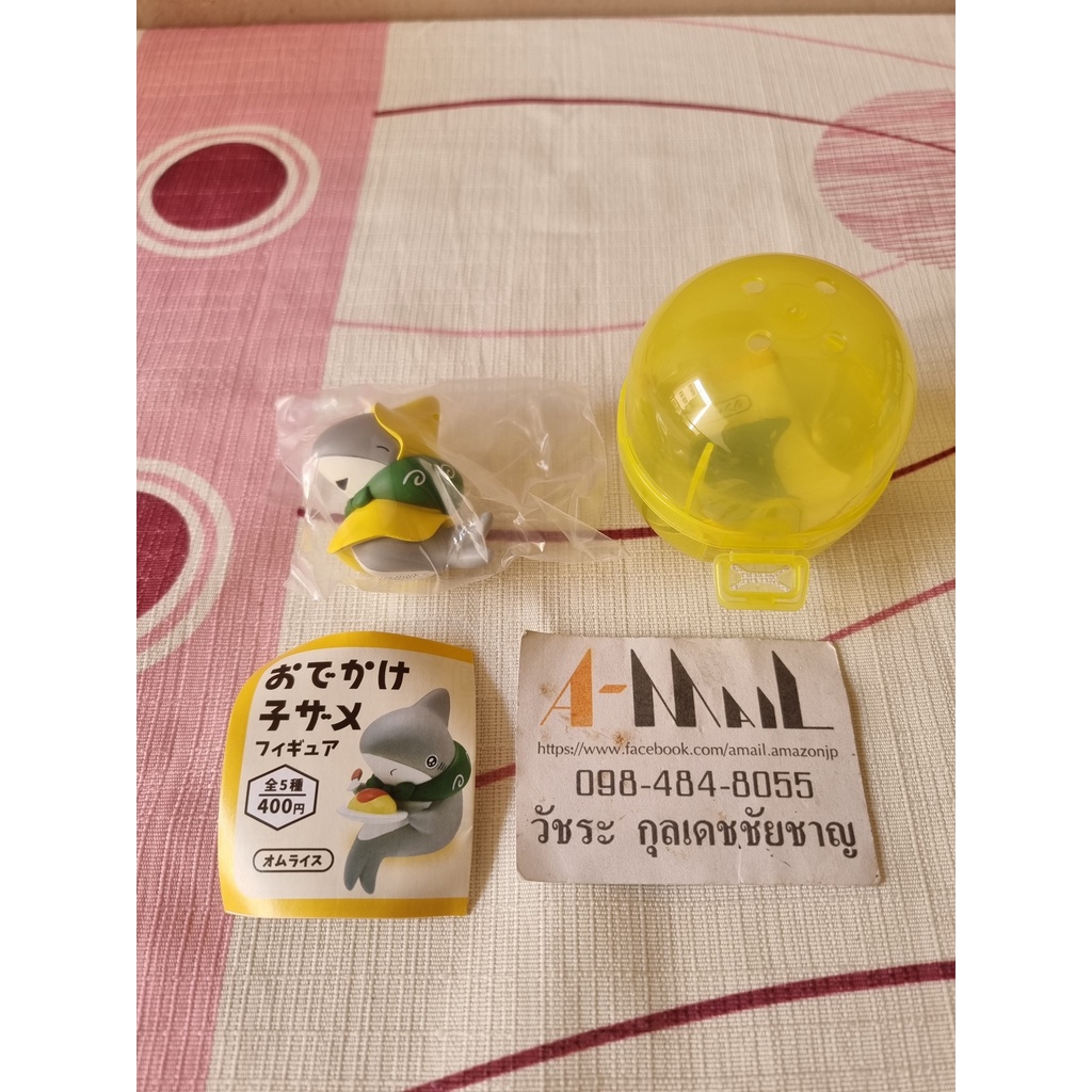 kitan-club-gashapon-outing-child-shark-figure-ฉลามแคระ-นุ้งหลาม