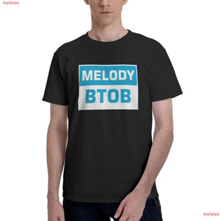 loylaiya บีทูบี บีทูบีโฟร์ยู ทีมชายเกาหลีใต้ K-pop BTOB - Melody Tee Shirts 100%Cotton Mens Basic Short Sleeve T-Shirt