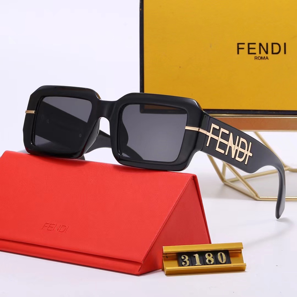 fendi-แว่นตากันแดดแฟชั่น-ไล่โทนสี-หรูหรา-สไตล์วินเทจ-คลาสสิก-สําหรับผู้ชาย