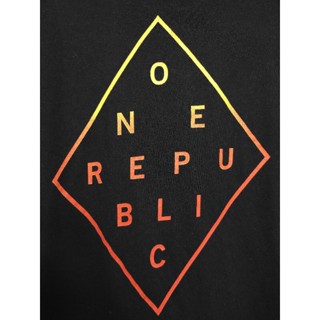 เสื้อยืด มือสอง แขนยาว One Republic อก 38 ยาว 26