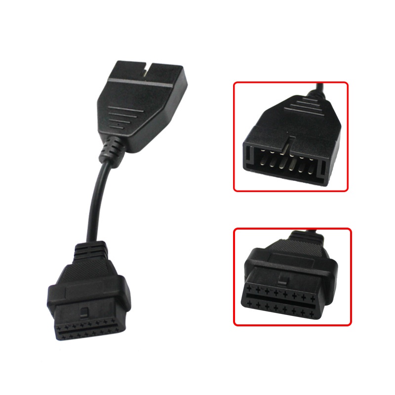 อะแดปเตอร์-obd1-male-to-16-pin-obd2-12-pins-สําหรับเครื่องสแกนเนอร์วินิจฉัยรถยนต์-gm