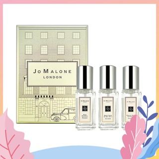 Jo Malone perfume 9ml*3 London Wild Bluebell Cologne+English Pear&amp;Freesia+Wood Sage&amp;Sea Salt(น้ำหอม jo malone)