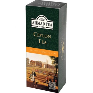 Ahmad Tea London Ceylon Tea 25 Tagged Tea Bags x 2g (50g)