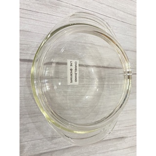 CHANEL2HAND99 Pyrex 022 Clear Glass 1 Qt. Casserole with Dome Lid ขนาด 17cm สูง 6.5 cm ชามแก้วทนความร้อนพร้อมฝา Ovenwear