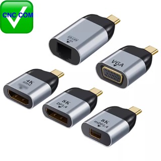 USB C To HDMI Dp Mini Dp Vga อะแดปเตอร์ USB ประเภท C HDMI 4KConverter สำหรับ Samsung Huawei P30