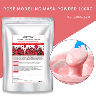 1000G Rubber Jelly Mask Powder DIY SPA Collagen Moisturizing Brighten Anti-Aging Rose Peel Off Model Facial Mask Beauty