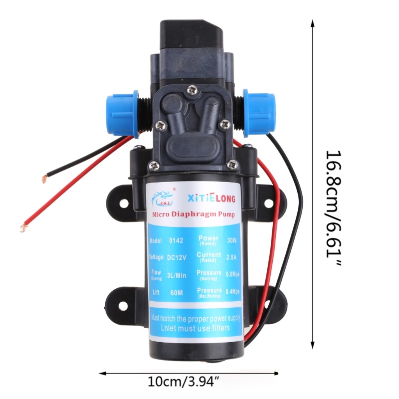 ขายดี-ปั๊มน้ําดื่ม-12v-30w-สําหรับเครื่องทําน้ําดื่ม-สวน-สนามหญ้า