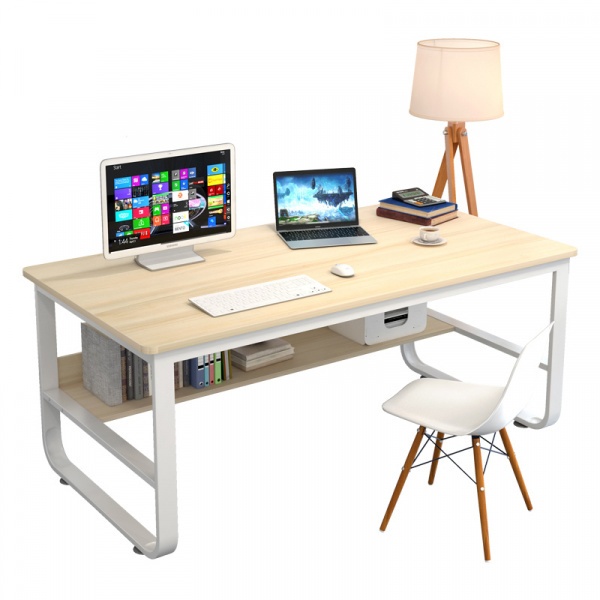 smith-โต๊ะทำงาน-รุ่น-hd003-ขนาด-60x120x73ซม-สีไวท์เมเปิล