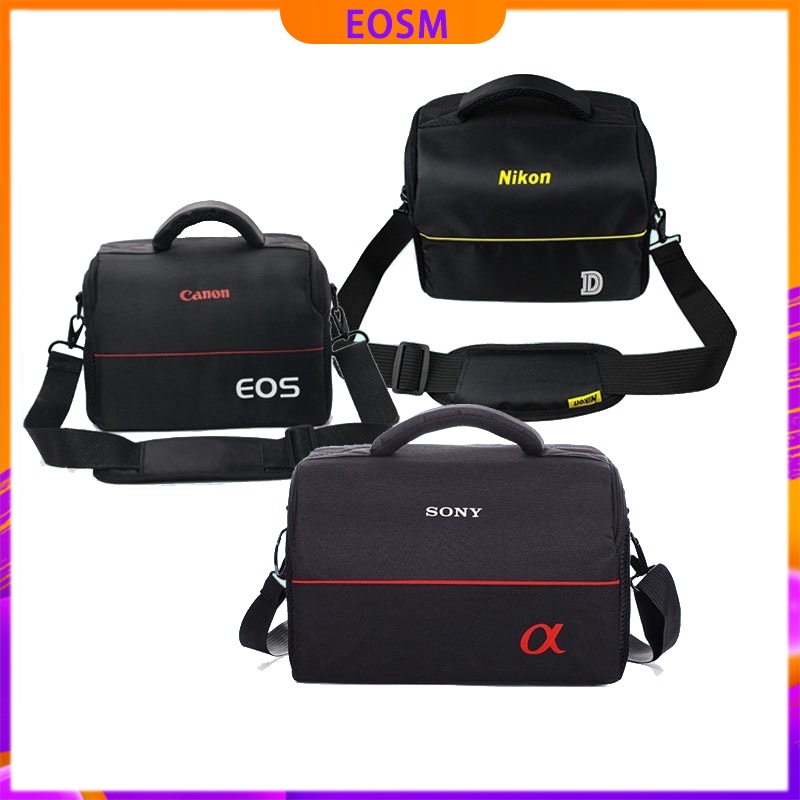 eosm-กระเป๋ากล้อง-dslr-camera-bag-นำไปใช้กับ-nikon-canon-กันกระแทกและทนทาน